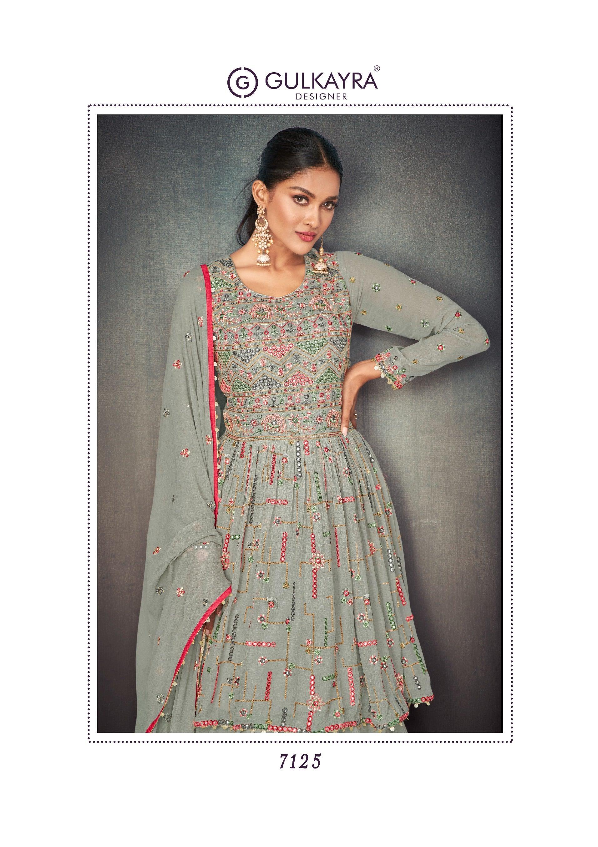 Cotton Formal Wear Kajal Style Designer Long Length Kurtis at Rs 1500 in  Hyderabad